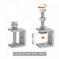 Uxcell Stainless Steel C-clamp With 1 18 Inch Wide Jaw Opening For Woodworking Welding Building Household Mount 4 Pcs