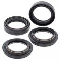 Fork And Dust Seal Kit For Honda Vf700c Magna 700 1984 Includes 2 Seals Wipers With Balanced 3 Lip Design 