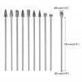 Uxcell Tungsten Carbide Rotary Files 1 8 Shank Double Cut Cylindrical Radius End Burrs Tool 6mm Dia For Die Grinder Drill Bit
