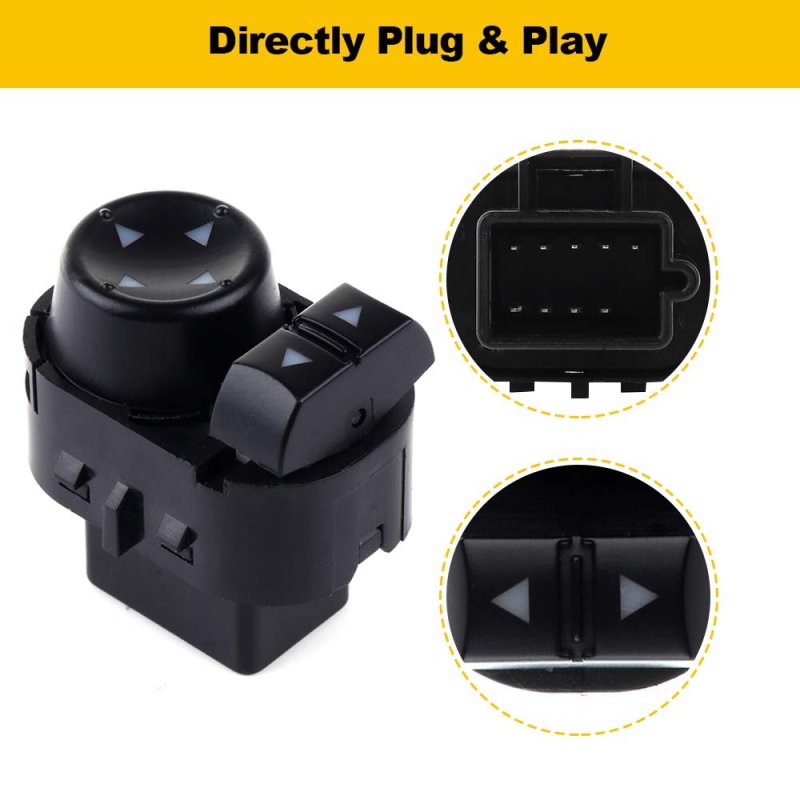 Power Mirror Switch For Chevy Silverado 1500 2007 2008 2013 Gmc Sierra 2500 Hd 3500 Replacement Part 22883768