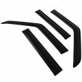 Aintier Side Window Deflectors Sun Rain Guards Set Fit For 1984-2001 Jeep Cherokee 4 Pcs Black