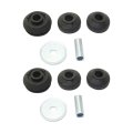 Shock And Strut Mounts For Mitsubishi Mirage 1990 To 2002 Front Or Rear Driver Passenger Side Pair Replacement 142419 902923 
