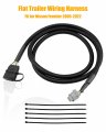 Flat Trailer Wiring Harness For Nissan Frontier 2005-2022 Xterra 2005-2015 Pathfinder 2005-2010 Suzuki Equator 2009-2012
