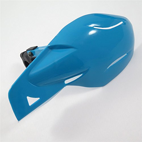 One Pair Blue Plastic Compatition Racing Dirt Bike Atv Mx Motocross Supermoto Motorcycle Hand Guard Handguards For 7 8