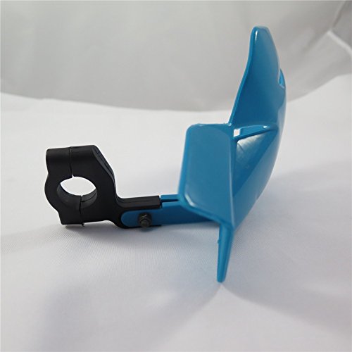 One Pair Blue Plastic Compatition Racing Dirt Bike Atv Mx Motocross Supermoto Motorcycle Hand Guard Handguards For 7 8