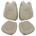 Driver Passenger Bottom Top Perforated Leather Replacement Seat Cover For Chevy Traverse Gmc Acadia 2008-2017 Buick Enclave 