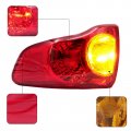 Leaptrend Left Tail Light Assembly Rear Outer Lamp For 2009-2010 Toyota Corolla Driver Side Brake Replace 8156002460 To2800175 