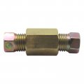 12 Piece 3 8-24 Inverted Brake Line Fittings Brass Unions For 16 Inch Tube