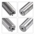 Uxcell 5 16 And 3 8 Chucking Reamer Set H7 High Speed Steel Hss Lathe Machine 6 Straight Flutes Round Shank Milling Cutting