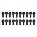 Uxcell On Off Replacement Light Turn Switch Knob Lamp Socket Extension Knobs 20mm Length Black 20pcs