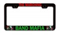 The Marching Band Mafia Italian Italy Black Metal License Plate Frame Tag Holder A39 