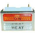 Signal Light For Vulcan Hart 00-354575-00001 Amber Led Waterproof Indicator 1 25 X 13 16 In Hole 200v To 240v 