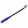 8 Inch All-purpose Black Oxide Manganese Steel Fastener Remover Clip Removal Tool With Blue Plastic Handle For Window Door 
