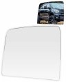 Upper Flat Towing Mirror Glass Replacement With Left Driver Side Lens For 2008-2017 Toyota Sequoia 2007-2017 Tundra Pickup 