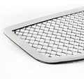 Main Upper Stainless Steel Mesh Grille Grill Chrome For G35 Coupe 2dr