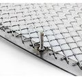 Main Upper Stainless Steel Mesh Grille Grill Chrome For G35 Coupe 2dr
