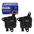 Moca 2 Pcs 604-002 Hvac Ac Heater Air Blend Door Actuator For 01-09 Dodge Durango 07-09 Chrysler Aspen 11-12 Ram 2500 13-14 Srt