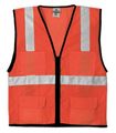 Ml Kishigo 1192 Economy Series Ultra Cool Mesh 6 Pocket Vest Fits Small And Medium Orange 
