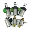 Secosautoparts 6 Pcs Transmission Solenoid Kit Replace 48420k-r 4f27e Fn4a-el Compatible With Ford Fiesta Focus Mazda 2 3 5 