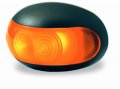 Hella 959660207 Lamp S Mrkr 9660 2 Led Amb Blk Bz Mv Sae 