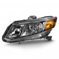 Acanii For 2013-2015 Honda Civic Sedan 13 Coupe Factory Style Headlight Headlamp Replacement Left Driver Side