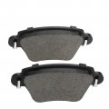 A-premium Front And Rear Ceramic Disc Brake Pads Set Compatible With Select Jaguar Models X-type 2002 2003 2004 Hardware 8 Pcs