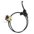 Hydraulic Front Brake Caliper Cylinder Set For 50cc 70cc 90cc 110cc 125cc 150cc Pit Bike Fits Ssr Taotao Roketa Lifan Baja Sunl 