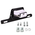 Usonline911 12v Chrome Bracket-mount Dot Led License Plate Light For Trailer Utv Atv Truck Ipx7 Waterproof And Energy Efficient