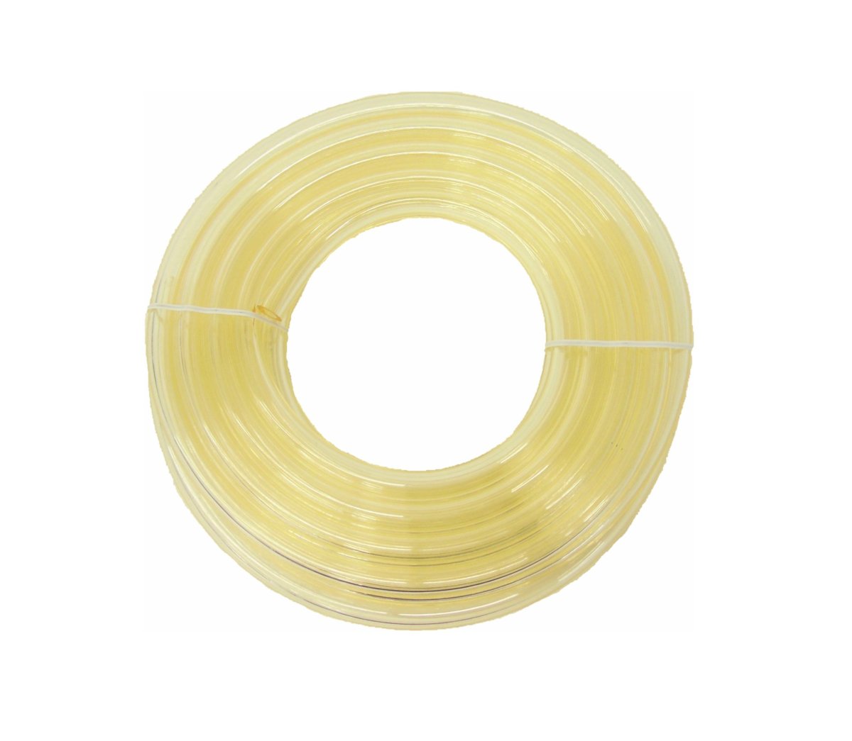 Cru Products 25ft 5 16 Universal Fuel Line Synthetic Rubber Clear Translucent For Honda Kawasaki Suzuki Yamaha
