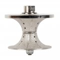 V Full Bullnose Diamond Hand Profiler Router Bits With 5 8-11 Thread For Granite Countertop V60 2-3 8 Inch 
