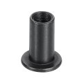 M6x15mm Hex Socket Head Insert Nut Screw Post Sleeve Black Oxide 10pcs 