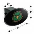 Graphics More Northern Virginia Community College Secondary Logo Oval Tow Trailer Hitch Cover Plug Insert