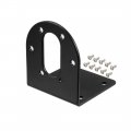 Uxcell 37mm Diameter Dc Gear Motors Mounting Bracketbox L-shape Fixed Seat Gear Reduction Motor Holder