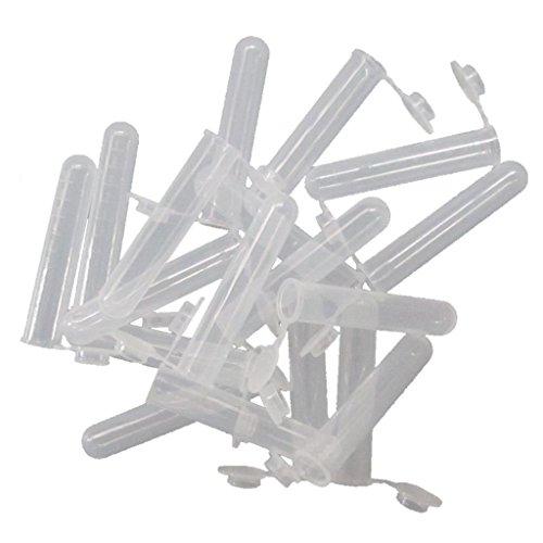 Jiuwu 10ml Plastic Ep Vial Tube Sample Storage Container Liquid Centrifuge Pack Of 50