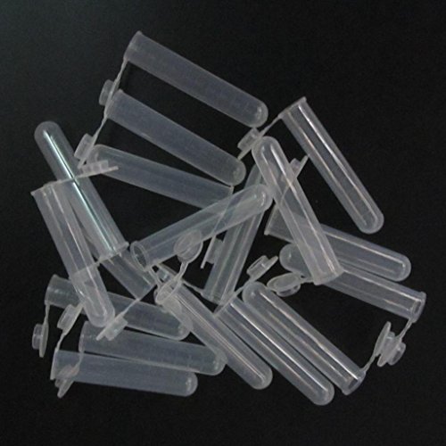 Jiuwu 10ml Plastic Ep Vial Tube Sample Storage Container Liquid Centrifuge Pack Of 50