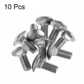 Uxcell 5 16-18x3 4 Carriage Bolt Round Head Square Neck 304 Stainless Steel 10pcs
