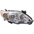 Passenger Side Headlight Assembly For 2011 2013 Toyota Corolla Base Ce Le Canada Built Capa To2503203 81110 02b50 Halogen Clear 