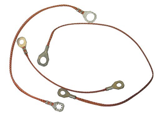 1978 Corvette Ground Strap Set With Power Antenna