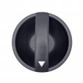 Secosautoparts Temperature Hvac Fan Control Knob Black Orange 2005-11 Compatible With Toyota Tacoma Heater