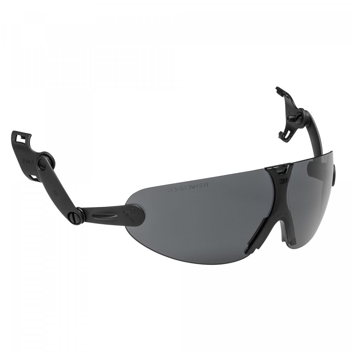 3m Safety Glasses Ansi Z87 Anti-fog Gray Lens Attaches To Hard Hat Suspension