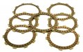 Heavy Duty Clutch Kit Fits Cm400e Cm 400e 1980-1981 Repair Rebuild 7x Ultra-durable Friction Plates 
