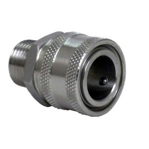 1 2 In Npt Female Quick Disconnect Stainless Steel 304 With Food Grade O Ring For Brewing Applications Up To 60 Psi