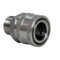 1 2 In Npt Female Quick Disconnect Stainless Steel 304 With Food Grade O Ring For Brewing Applications Up To 60 Psi 