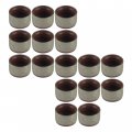 Caltric 16x Valve Stem Seal Compatible With Kawasaki Gpz1100 1995-1996