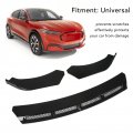 Fydun 3pcs Front Bumper Lip Body Kit Universal Spoiler Wing Car Modification For Automobile Black