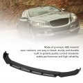 Fydun 3pcs Front Bumper Lip Body Kit Universal Spoiler Wing Car Modification For Automobile Black