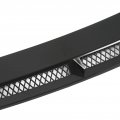 Fydun 3pcs Front Bumper Lip Body Kit Universal Spoiler Wing Car Modification For Automobile Black