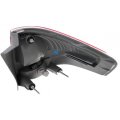 Ford Focus Tail Light 2009 2010 2011 Driver Side Sedan Capa Certified Replacement For Fo2800215 9s4z 13405 D Halogen Assembly 