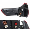 Waltyotur Clear Len Tail Lights Brake Lamp Right Passenger Side Light Red Replacement For 2015-2020 Toyota Sienna Base L Le Xle