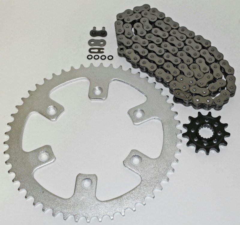 Honda Crf450 R And Cr500 O Ring Chain Sprocket Kit 14 51 120l Steel Front Rear Sprockets